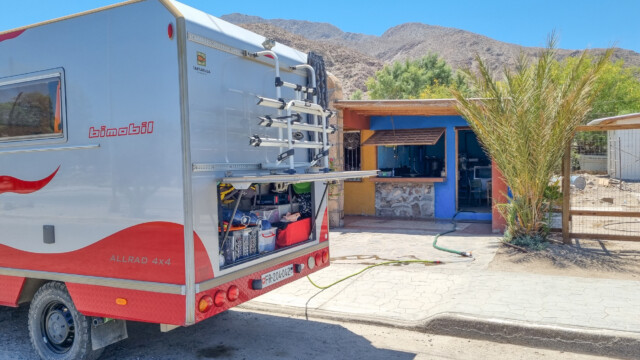 Wasserhäuschen an der Baja