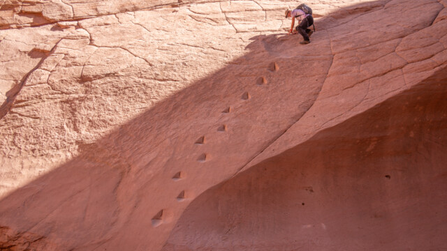 Abstieg in den Aschenbecher