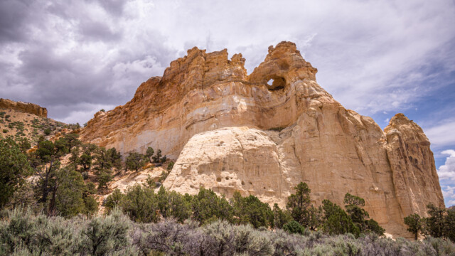 auf der Rückseite entdecken wir sogar eine dritte Arch