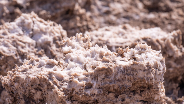 interessante Salzstrukturen