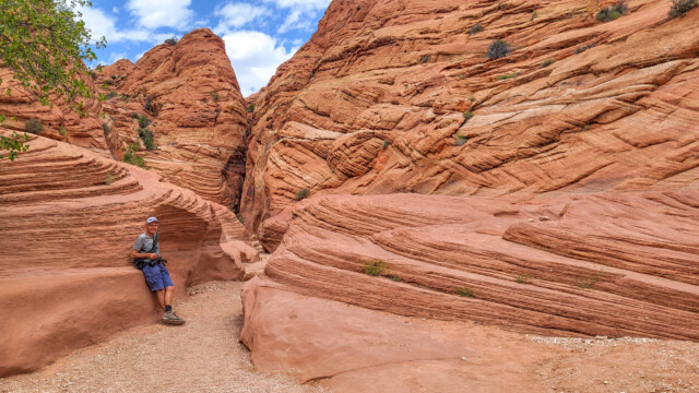 Eingang zum Wire Pass Slot Canyon