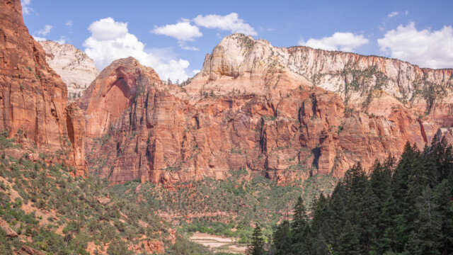 wunderschön farbige Bergen...