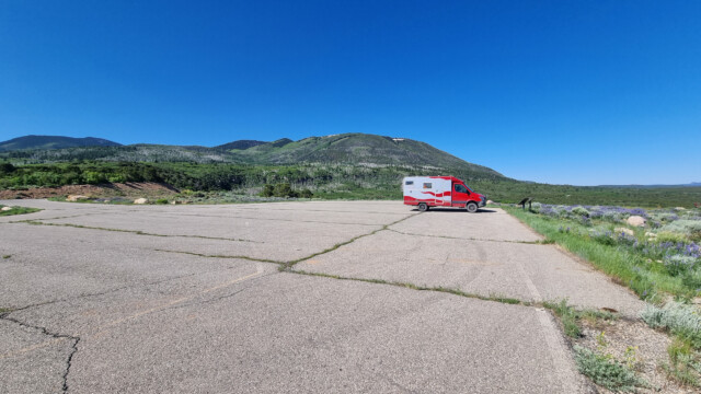 (Astro-) Parkplatz auf 2600müM