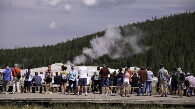 warten auf den Ausbruch